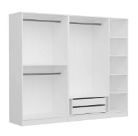 Dulap Trendy Kale 2450 White 225x190x52cm GTR004802 imaginea #5 — magazin online Desire.md