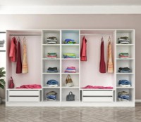 Dulap Trendy Kale 2466 White 315x190x52cm GTR004813 imaginea #3 — magazin online Desire.md