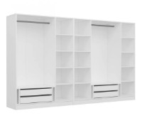 Dulap Trendy Kale 2466 White 315x190x52cm GTR004813 imaginea #6 — magazin online Desire.md