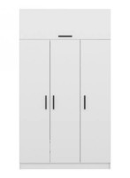 Dulap Trendy Kale 255 White 135x255x52cm GTR004755 imaginea #3 — magazin online Desire.md