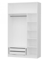 Dulap Trendy Kale 255 White 135x255x52cm GTR004755 imaginea #5 — magazin online Desire.md