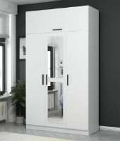 Dulap Trendy Kale 255 White 135x255x52cm GTR004757 imaginea #2 — magazin online Desire.md