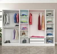 Dulap Trendy Kale 2703 Walnut/White 270x190x52cm GTR004224 imaginea #2 — magazin online Desire.md