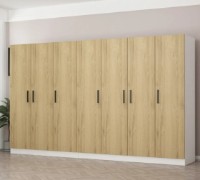 Dulap Trendy Kale 2706 Walnut/White 315x190x52cm GTR004227 imaginea #2 — magazin online Desire.md