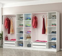 Dulap Trendy Kale 2706 Walnut/White 315x190x52cm GTR004227 imaginea #4 — magazin online Desire.md