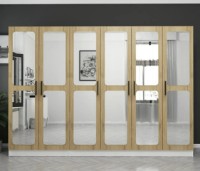 Шкаф Trendy Kale 2716 Walnut/White 270x190x52cm GTR004233