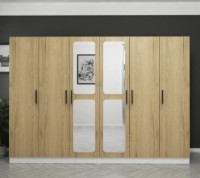 Dulap Trendy Kale 2717 Walnut/White 270x190x52cm GTR004234