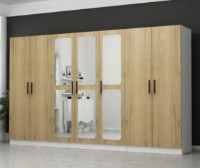 Dulap Trendy Kale 2718 Walnut/White 315x190x52cm GTR004235 imaginea #5 — magazin online Desire.md