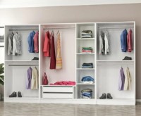 Dulap Trendy Kale 2718 Walnut/White 315x190x52cm GTR004235 imaginea #2 — magazin online Desire.md