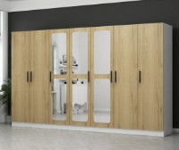 Dulap Trendy Kale 2720 Walnut/White 315x190x52cm GTR004237 imaginea #5 — magazin online Desire.md