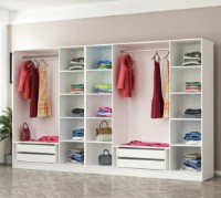 Dulap Trendy Kale 2720 Walnut/White 315x190x52cm GTR004237 imaginea #2 — magazin online Desire.md