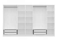 Dulap Trendy Kale 2720 Walnut/White 315x190x52cm GTR004237 imaginea #4 — magazin online Desire.md