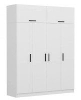 Dulap Trendy Kale 3084 White 180x235x52cm GTR004245 imaginea #3 — magazin online Desire.md