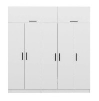 Dulap Trendy Kale 3085 White 225x235x52cm GTR004246 imaginea #3 — magazin online Desire.md