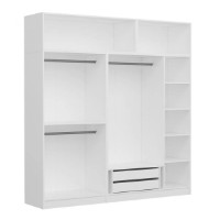 Dulap Trendy Kale 3085 White 225x235x52cm GTR004246 imaginea #4 — magazin online Desire.md