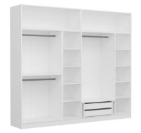 Dulap Trendy Kale 3086 White 270x235x52cm GTR004247 imaginea #3 — magazin online Desire.md