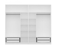 Dulap Trendy Kale 3087 White 270x235x52cm GTR004248 imaginea #3 — magazin online Desire.md