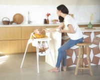 Scaun de masa Babycare Capucine White (PRETY8-CCC-UNQ) imaginea #3 — magazin online Desire.md