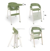 Scaun de masa BabyGo Levels Khaki 3in1 (BGO-5109) imaginea #3 — magazin online Desire.md