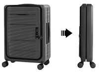 Valiză Dormeo Go M Grey imaginea #1 — magazin online Desire.md