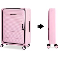 Valiză Dormeo Go M Pink