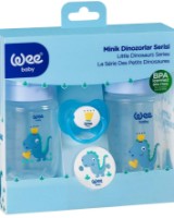 Набор бутылочек для кормления Wee Baby Little Dinosaurs Series Blue фото №3 — интернет-магазин Desire.md