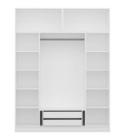 Dulap Trendy Kale 3094 White 180x235x52cm GTR004251 imaginea #4 — magazin online Desire.md