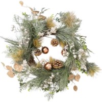 Cunună de Crăciun Casa Masa 50cm (DY56303)