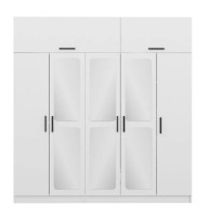 Dulap Trendy Kale 3096 White 225x235x52cm GTR004253 imaginea #4 — magazin online Desire.md