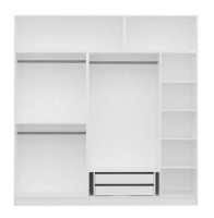 Dulap Trendy Kale 3096 White 225x235x52cm GTR004253 imaginea #5 — magazin online Desire.md