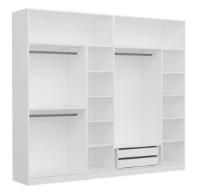 Dulap Trendy Kale 3098 White 270x235x52cm GTR004255 imaginea #4 — magazin online Desire.md