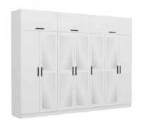 Dulap Trendy Kale 3102 White 315x235x52cm GTR004259 imaginea #3 — magazin online Desire.md