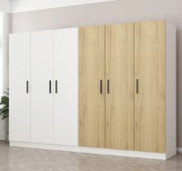 Dulap Trendy Kale 3112 White/Walnut 270x190x52cm GTR004265 imaginea #3 — magazin online Desire.md