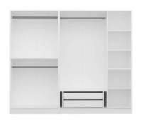 Dulap Trendy Kale 3805 White 225x210x52cm GTR004293 imaginea #4 — magazin online Desire.md