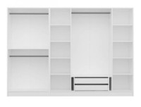 Dulap Trendy Kale 3818 White 270x210x52cm GTR004302 imaginea #5 — magazin online Desire.md