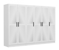 Dulap Trendy Kale 3819 White 270x210x52cm GTR004303 imaginea #4 — magazin online Desire.md