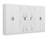 Dulap Trendy Kale 3821 White 315x210x52cm GTR004305 imaginea #4 — magazin online Desire.md