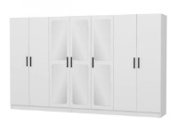 Dulap Trendy Kale 3823 White 315x210x52cm GTR004307 imaginea #4 — magazin online Desire.md