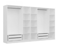 Dulap Trendy Kale 3823 White 315x210x52cm GTR004307 imaginea #5 — magazin online Desire.md