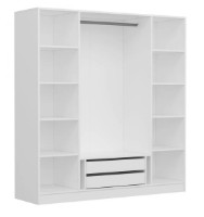 Dulap Trendy Kale 3831 White 180x210x52cm GTR004815 imaginea #4 — magazin online Desire.md