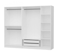 Dulap Trendy Kale 3832 White 225x210x52cm GTR004816 imaginea #4 — magazin online Desire.md