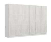 Dulap Trendy Kale 3834 White 270x210x52cm GTR004310 imaginea #4 — magazin online Desire.md