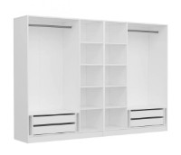 Dulap Trendy Kale 3834 White 270x210x52cm GTR004310 imaginea #5 — magazin online Desire.md