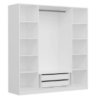 Dulap Trendy Kale 3841 White 180x210x52cm GTR004819 imaginea #4 — magazin online Desire.md