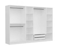 Dulap Trendy Kale 3845 White 270x210x52cm GTR004823 imaginea #5 — magazin online Desire.md