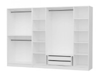 Dulap Trendy Kale 3846 White 270x210x52cm GTR004824 imaginea #5 — magazin online Desire.md