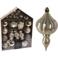 Set de jucării pentru Crăciun Christmas Gold (54244) 32pcs