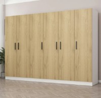 Dulap Trendy Kale 3860 White/Walnut 270x210x52cm GTR004314 imaginea #2 — magazin online Desire.md