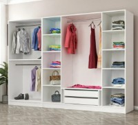 Dulap Trendy Kale 3860 White/Walnut 270x210x52cm GTR004314 imaginea #3 — magazin online Desire.md