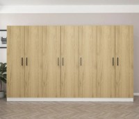 Dulap Trendy Kale 3862 White/Walnut 315x210x52cm GTR004316